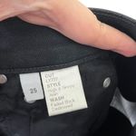 Reformation High And Skinny Jean In Faded Black Destroyed Womens Size 25 Photo 11