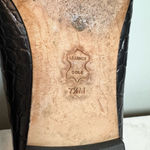 Tory Burch Women's Charm Croco Leather Loafers Size 7.5 Brown Black Photo 4