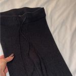 Varley  ladies mocado ribbed knit Black high rise leggings size medium Photo 4