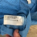 Ava & Viv  Size X short sleeve top with Lettuce Sleeves and tie back Photo 2