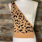 Alya Women’s Leopard 🐆 Wrap and Tie Tank. Photo 4