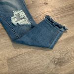 Levi's Levi’s 721 High Rise Skinny Jeans Size 31 Light Wash Distressed Crop Photo 6