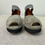 L'Amour Des Pieds Amadour Platform Sandal Gray Suede Size 9.5W Wide Photo 11