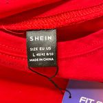 SheIn NWT - - Women’s Red Short Sleeve T-Shirt - Size Large Photo 8