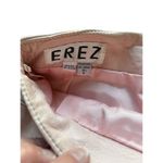 Erez Women's light pink Leather Pencil Skirt Size 6 Knee Length Business White Photo 4