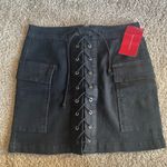 Signature Collection NWT Dark Wash Denim Mini Skirt  Photo 0