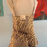 Natori NEW NWT  Private Luxuries Cheetah Leopard Cami Top Sz L Large Photo 2