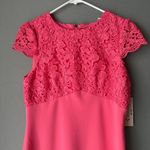 Nanette Lepore sz 4 peach pink embroidered sheath mini dress NWT Photo 2
