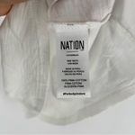 Nation Ltd  Classic‎ White Pima Cotton Mock Neck Tank Top NWT Size S Photo 5
