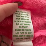 Lilly Pulitzer  bright pink textured tank top size L Photo 7