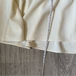 Kate Spade New York Womens Cream Crew Neck Bell Short Sleeve Blouse Top XL (y) Photo 1