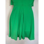 She & Sky Kelly Green Halter Mini Dress Photo 8