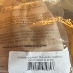 8 Other Reasons Revolve  Buried Treasure Earrings in
Gold NWT Photo 2