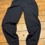 Gilly Hicks Gilly‎ Hicks Jogger Sweatpants Womens XXS Black Waffle Knit Loungewear Photo 0