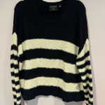 Black‎ and white stripe Harley Davidson sweater Black Size M Photo 0