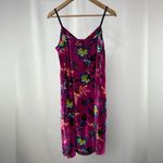 Anthropologie  Shania Velvet Floral Slip Dress in Violet Size Small‎ Photo 6