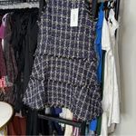 Likely Multi Tweed Jewel Fit & Flare Mini Dress in Blue Multi Photo 8