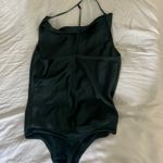 Abercrombie & Fitch Abercrombie Bodysuit Cowl Neck Satin T-Strap Photo 1