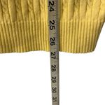 Croft & Barrow Vintage Pastel Yellow Knit Design Sweater Top Shirt Women’s 1X! Photo 2