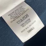 Simply Southern Women's S Short Sleeve Graphic Tee Navy Pink Floral Logo Preppy Photo 5