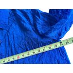 Hearts Of Palm Womens Sheer Blue Leopard Print Button Photo 8