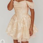 Selfie Leslie  cream mini dress Photo 2