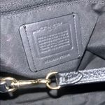 Coach  Lexy Black Pebbled Leather Shoulder Bag Photo 7