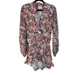 Rococo Sand Vie Floral Wrap Mini Dress White Photo 2