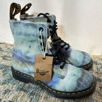Dr. Martens NWT  1460 PASCAL TIE DYE LACE‎ UP BOOTS Size 6 Photo 0