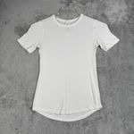 Lululemon Love Crewneck Tee Womens 6 White Minimalist Athleisure Layer Photo 1