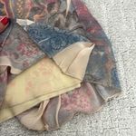 Rampage VTG Y2K halter dress rose celestial floral medallion asymmetrical Photo 2