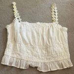 Anthropologie White Daisy  Top Photo 0