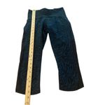 Lululemon  Train Times Crop Leggings Blue Black Size 6 Yoga Running Photo 4