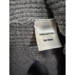 J. Jill Gray Waffle Knit Button Cardigan Grandma Sweater Size Small Cottage Core Photo 5