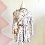 No Boundaries Vintage  Babydoll Top Floral Sheer Y2K 2000s Boho Peasant Medium Photo 1