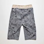 Free People High Rise Long Biker Shorts Floral Print Grey Size XS Yoga Photo 2