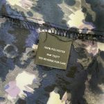 Vera Wang Floral Print Long Sleeve Blouse sz Small Officecore Contemporary Workwear Shirt Photo 7