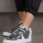 Nike New Blazer Low X Sacai Iron Grey Photo 0