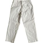 Talbots Dress Pants Womens Size 6 Signature White Chino Pants Business Casual Photo 2