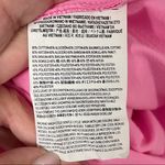 Vans  After Dark Bright Pink Black Embroidered Long Sleeve Cropped Shirt XS Photo 7