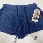 REWASH  Beach Short Denim Tassel Front NWT Size S Photo 0