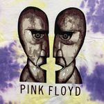 Pink Floyd purple and yellow tie-dye T-shirt, size medium Photo 1