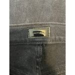 Mother The Mid Rise Dazzler Ankle Jeans in Deep End Wash Black Denim sz. 27 Photo 5