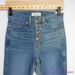 Madewell NEW 10" High-Rise Skinny Jeans in Dewitt Wash: Button-Front TENCEL, 26 Photo 4