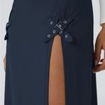 Halara High Waisted Decorative Buckle 2-in-1 Maxi Casual Skirt NWT XL Photo 2