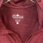 Charles River Apparel Maroon Red Long Sleeve Gym Attire Photo 3