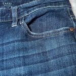 Vera Wang Simply Vera  Mid Rise Capri Blue Jeans Womens 16W Denim Stretch Casual Photo 14