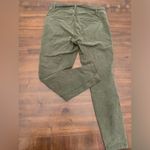 Loft  Pants Jeans Women’s 6 Green Skinny Belt Tie Photo 2