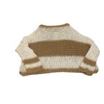 Free People  open knit sweater wool and alpaca blend size M Photo 2