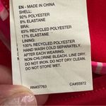 Nike  Red and Pink Striped Tankini Size M Photo 4